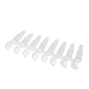 [9283622] PCR-strips med låg, Eppendorf, klar 8 x 0,2 ml, 120 stk.