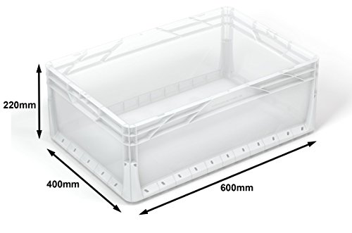 [9301504] Transportkasse Euronorm, transparent, 46 liter
