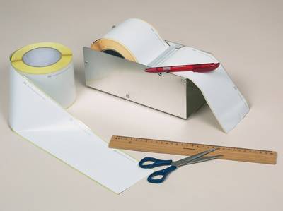 [9303982] "Close it" etiketter, 150 x 150 mm, gul kant