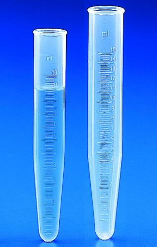 [9315834] Centrifugerør 18 x 118 mm, PP, inddelt, 15 ml