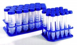 Nunc centrifugerør,koniske,17000g,Rack,steril,50ml