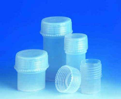 Prøvebeholder, PFA, skruelåg, GL40, Ø38mm, 60 ml