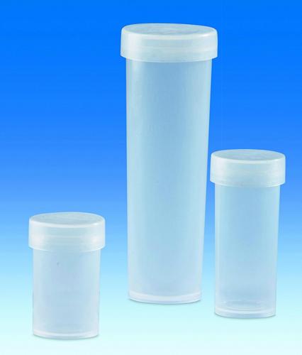 Prøvebeholder, PP, PE-LD tryklåg, Ø50x110mm, 160ml