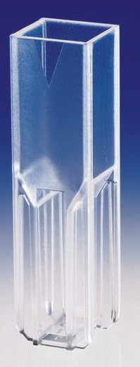 Semi-mikro kuvetter, Brand, PS, 10 mm, 1,5-3,0 mL, 100 stk