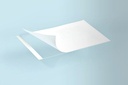 Pladefilm, selvklæbende, PP, DMSO-resistent