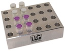 [9409017] LLG aluminiumblok, 24 x 1,5 ml rør