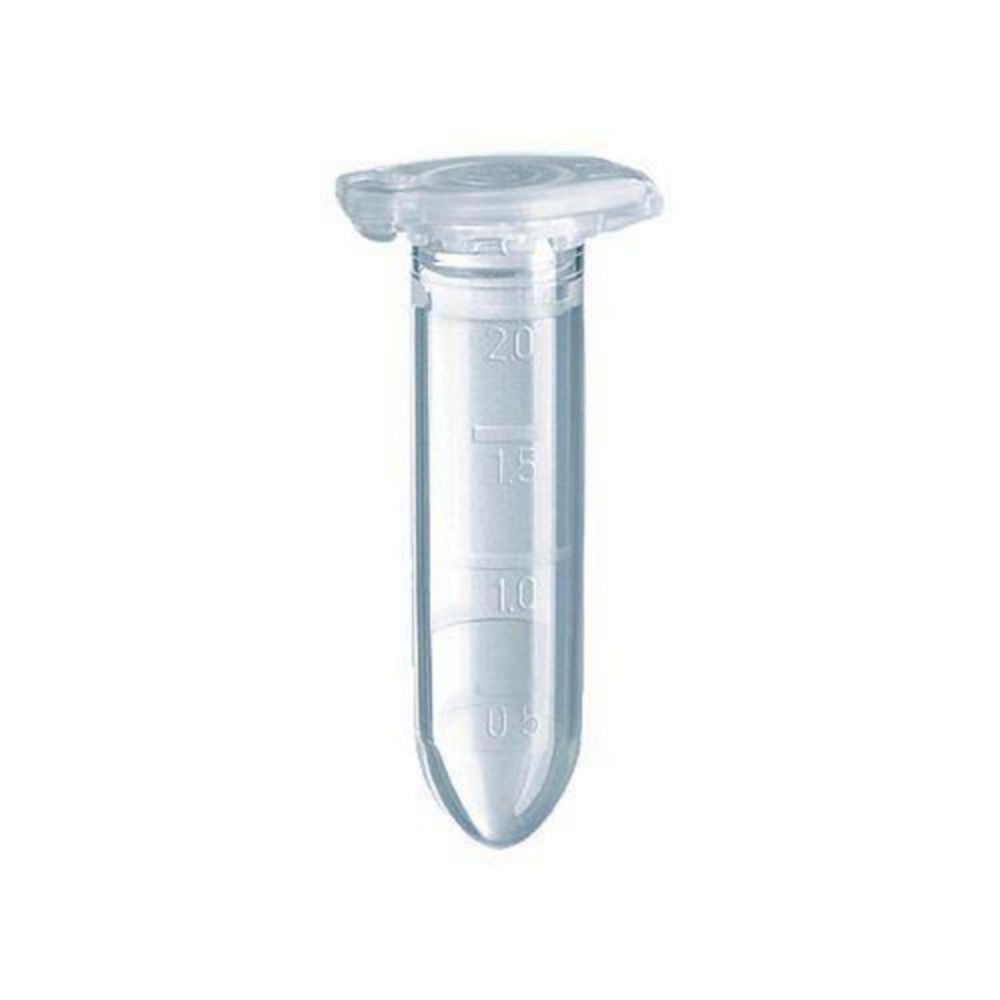 Mikrocentrifugerør, Eppendorf Protein LoBind, Snap-on låg, PCR clean, 2,0 ml