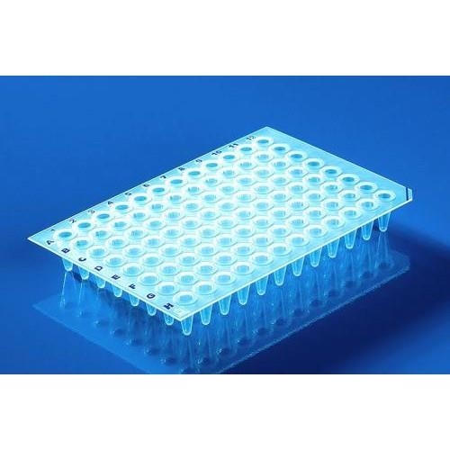 96-brønds PCR-plader, 0,2ml,PP, tynde vægge, 50/pk