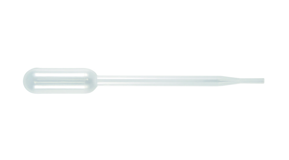 Pasteur pipetter, Ratiolab Macro, PE-HD, 148 mm, 6 ml, 400 stk.
