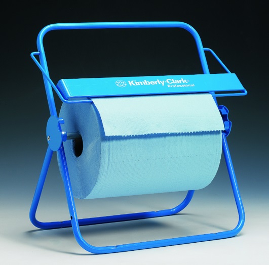 Gulvholder, metal, til store ruller, 49x51,5 cm