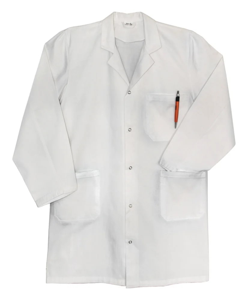 Laboratoriekittel, LLG, 100% bomuld, herre, str. 54