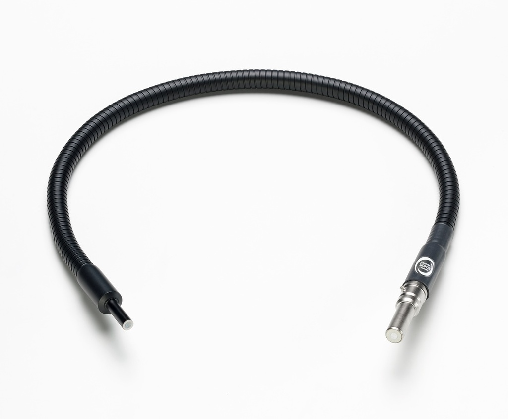 Fleksibel lysleder med én hals, Schott, 4.5x1000mm fiberoptisk kabel til KL300