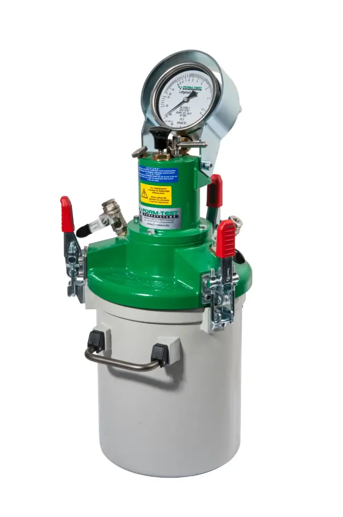 Press-ur meter, Form+Test, 8 liter