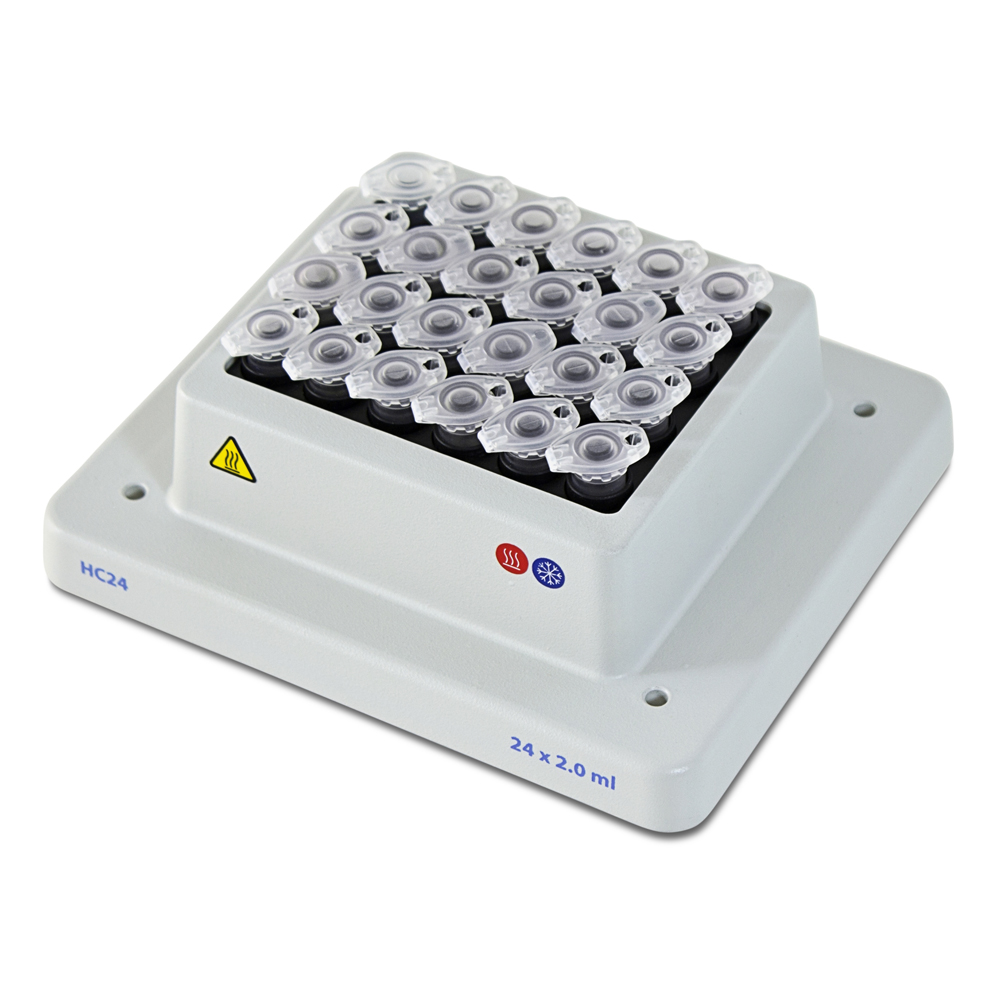 Blok HC32 til 20 x 0,2 ml + 12 x 1,5 ml mikrorør