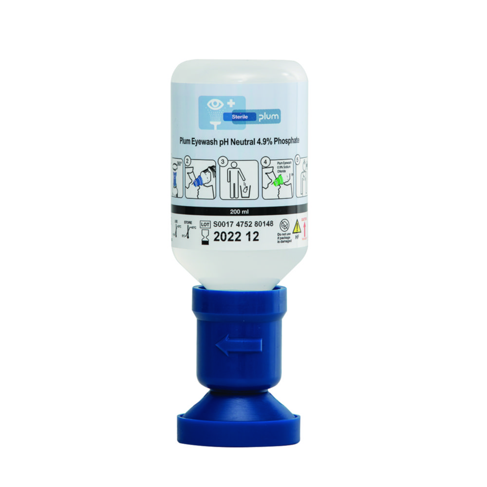 Øjenskylleflaske, B-Safety, pH-neutral, 200 ml
