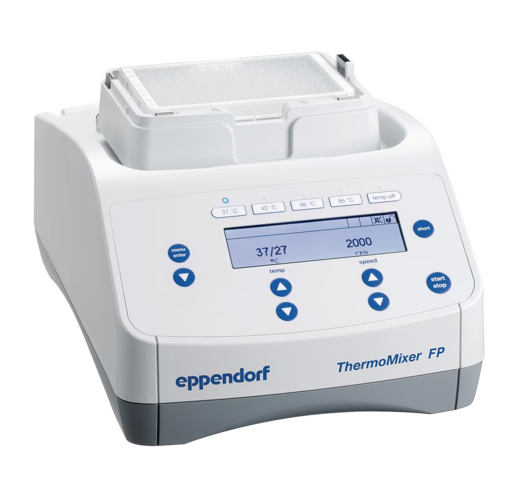 Eppendorf  ThermoMixer, FP med blok til MTP/DWP plader