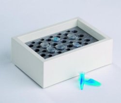 Blok BM20 til cylindriske testrør, 24 x 2,0 ml