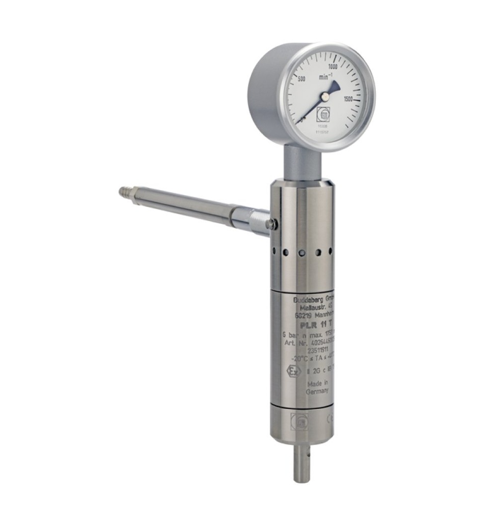 Trykluftdrevet omrører PLR28T, 25 ltr. 100.000 mPa