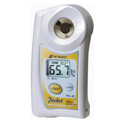 [9801362] Digitalt lomme refraktometer, Atago, PAL-Alpha, 0 - 85% Brix 0,2%