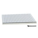 [9839814] Universal plade 1000 med huller