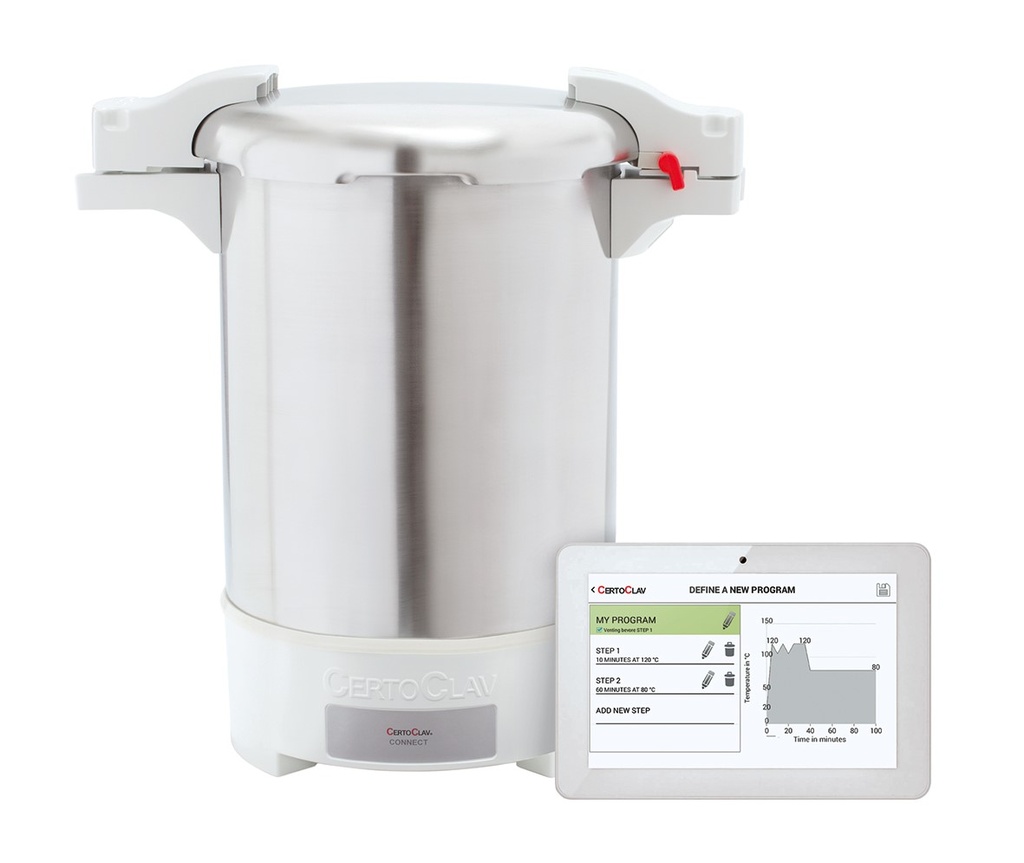 [9842031] Bordautoklave, Certoclav Connect, 18 liter