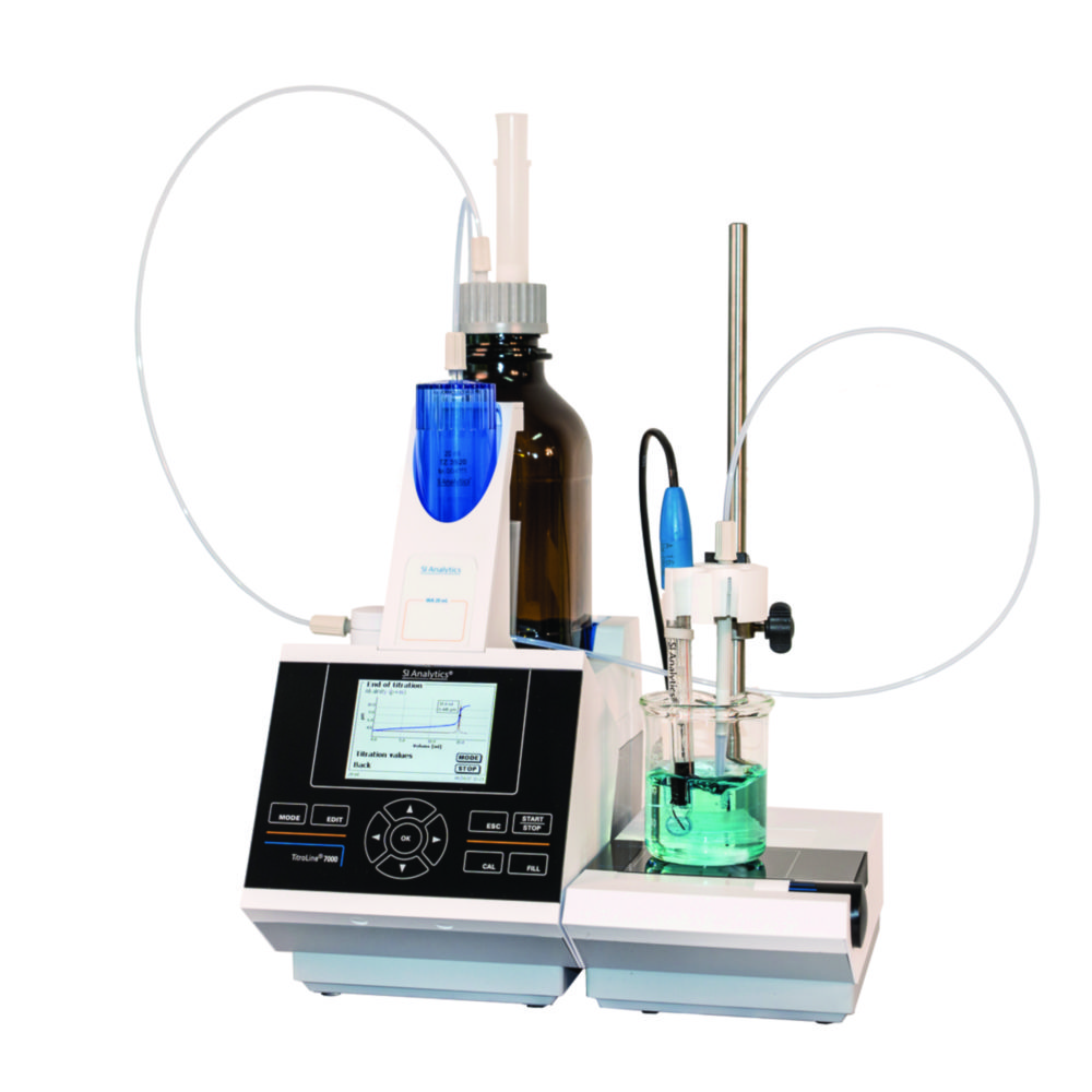 Automatisk titrator, SI Analytics TitroLine 7000-M1/10, 10mL