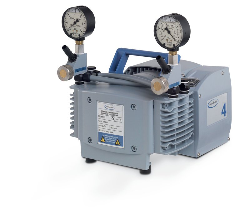 Vakuumpumpe Vacuubrand ME 4R NT, 100 mbar, 3,8 m³/h