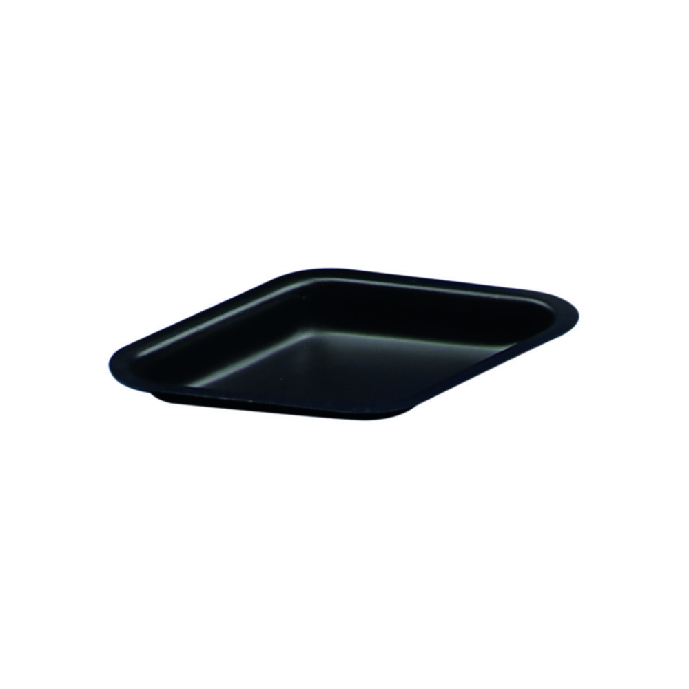 Vejebåd, LLG, diamantform, 55x35x6 mm, sort, antistatisk, 5 ml