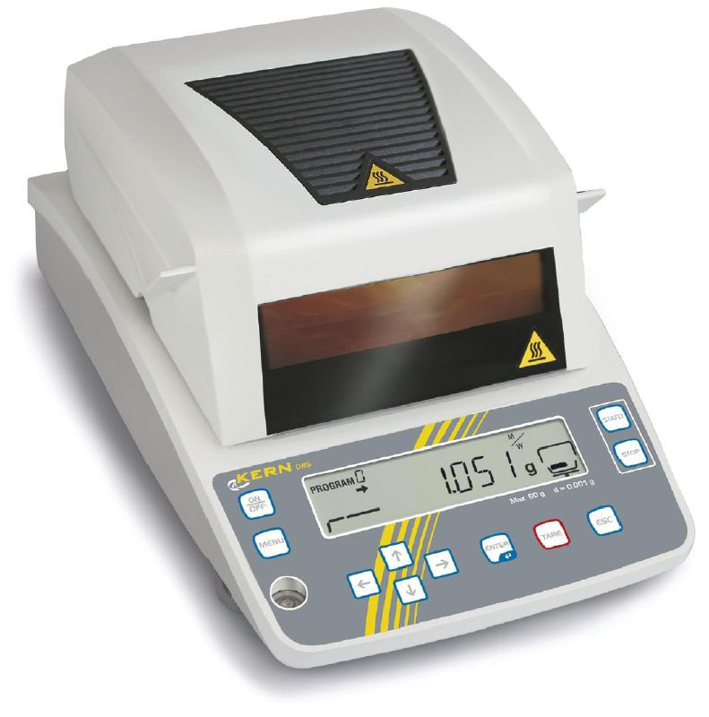 Fugtbestemmelsesvægt DBS 60-3, 60g/0,001g/0,01%