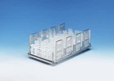 [9906420] Julabo bundplade med 4 racks til 240 rør, Ø16/17