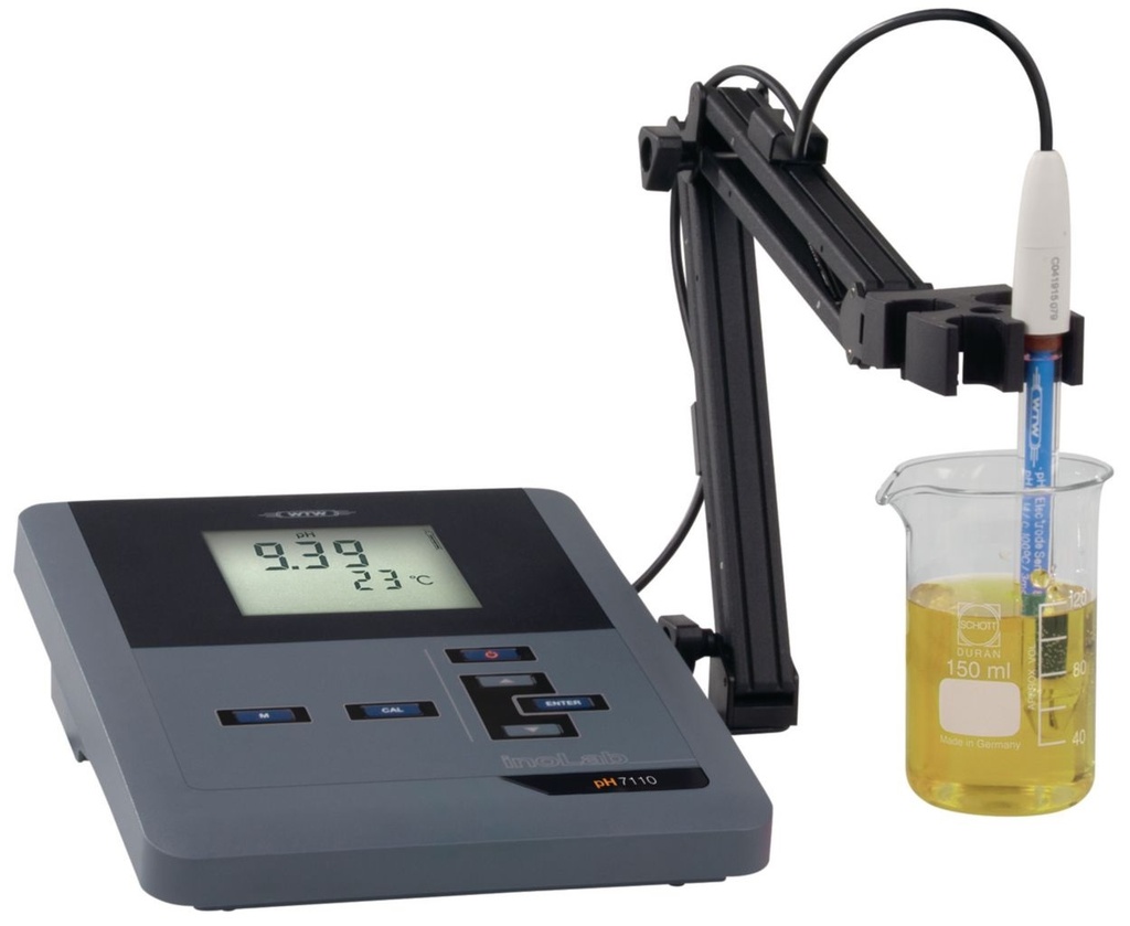 [9920092] pH-måler, WTW inoLab pH 7110 Sæt 4, m. elektrode og tilbehør