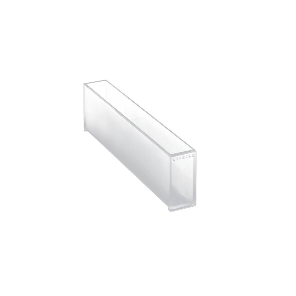 Kuvette, optisk glas, Lovibond W600/OG/5¼", 5¼ tomme
