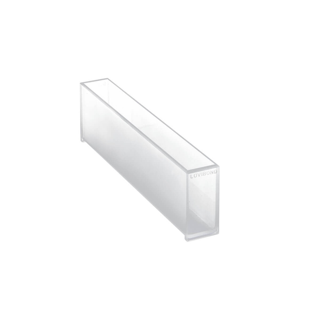 Kuvette, borosilikatglas, Lovibond W600/B/5¼", 5¼ tomme