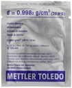 [9947551] Densitetsstandard, Mettler-Toledo, til Densito 30PX, 10x6 mL