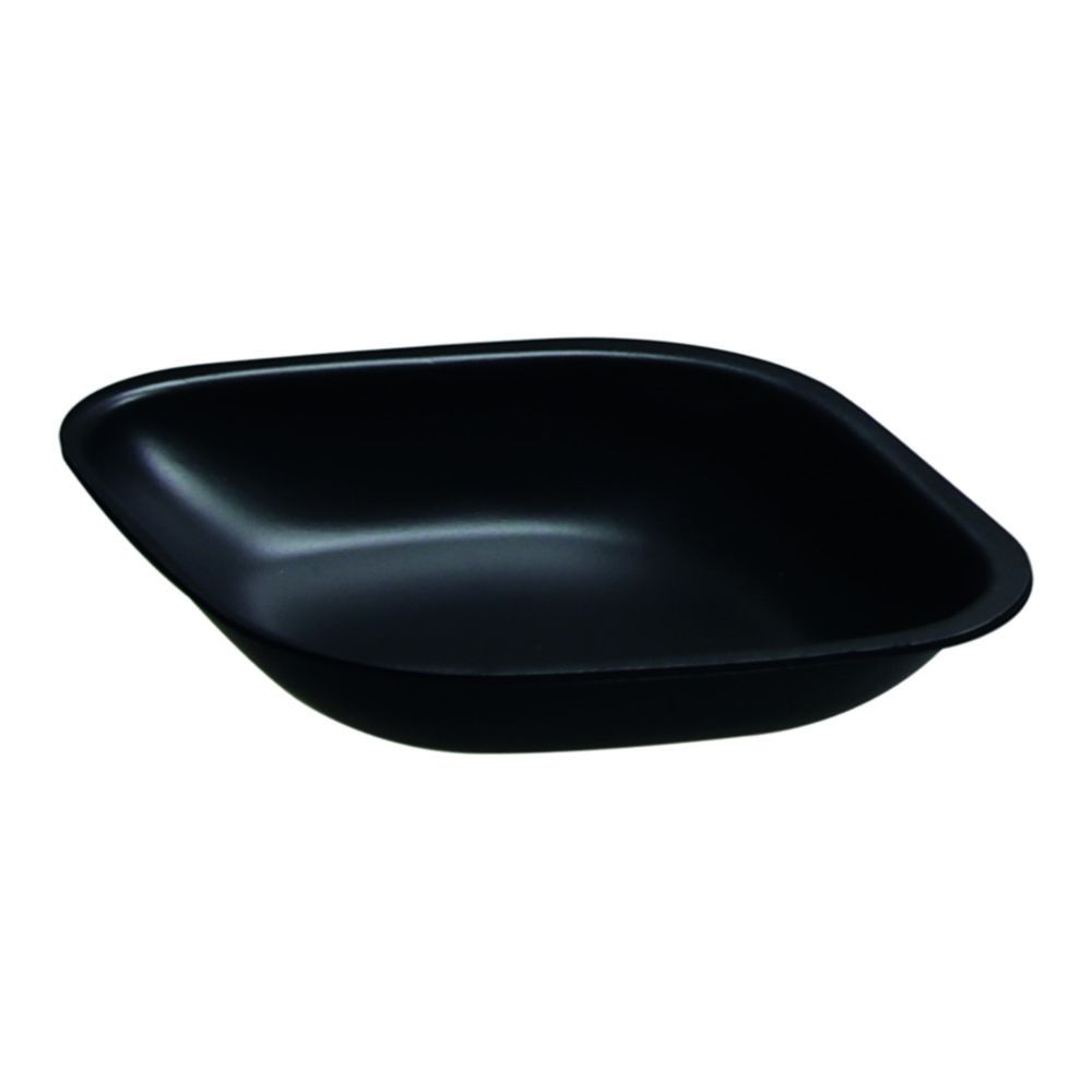 Vejebåd, LLG, diamantform, 125x100x19 mm, sort, antistatisk, 100 ml