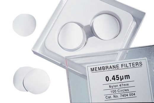 Membranfilter, Whatman, Nylon, Ø13, 0,2 µm, 100 stk