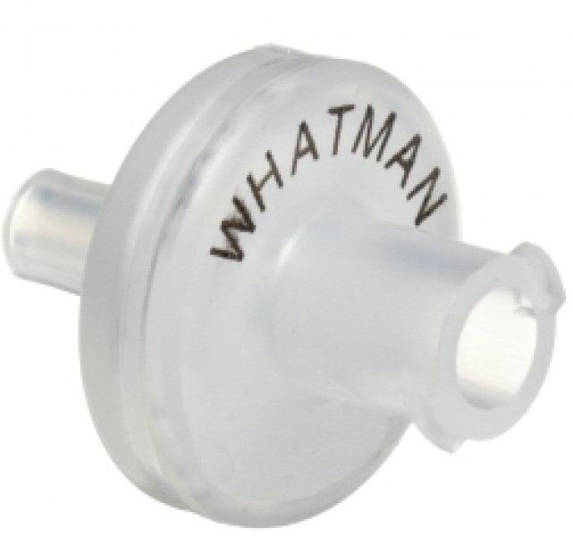 Sprøjtefilter, Whatman Puradisc, GF/F, Ø13 mm, 0,7 µm, LSO, 100 stk