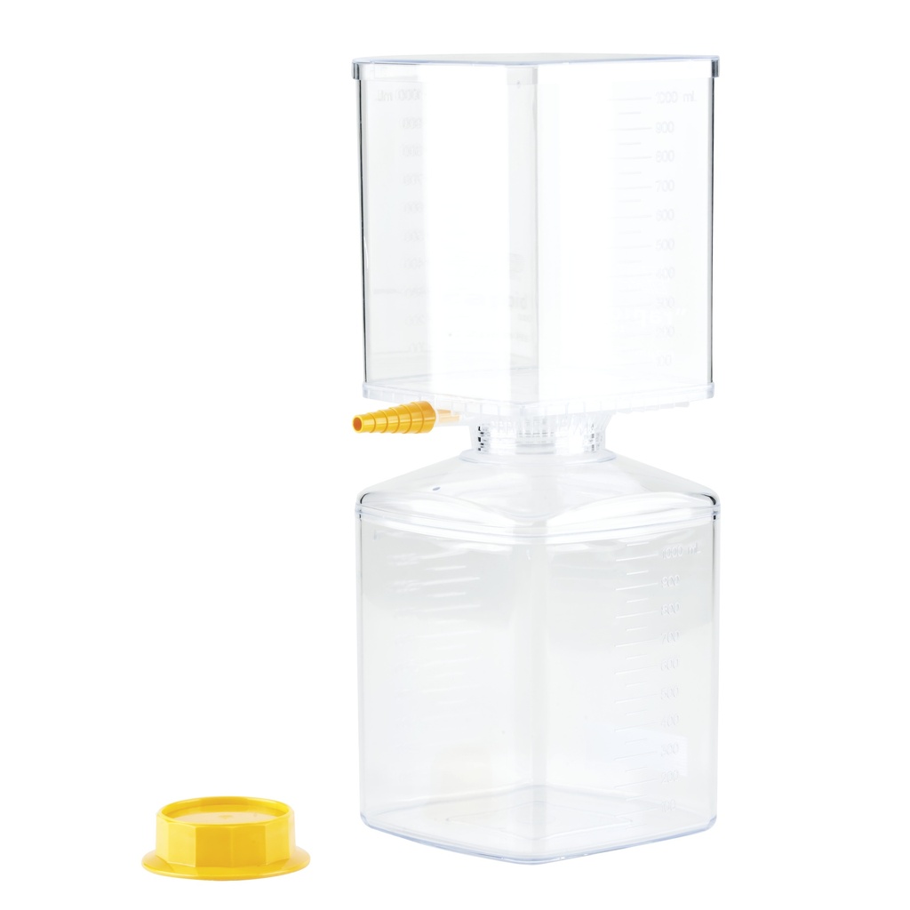 Filtreringsenhed, Komplet, TPP Filtermax, PES, 0,22 µm, 1000 mL, GL45, steril