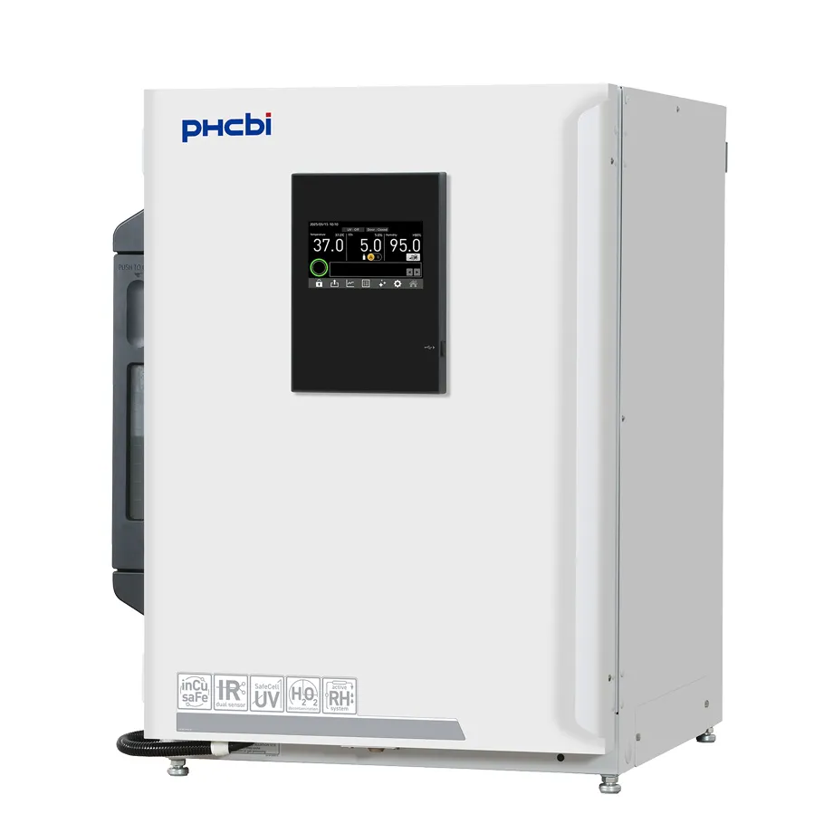 CO2 inkubator, PHCbi MCO-173/UV/H2O2, aktiv fugt, 50°C, 165 liter