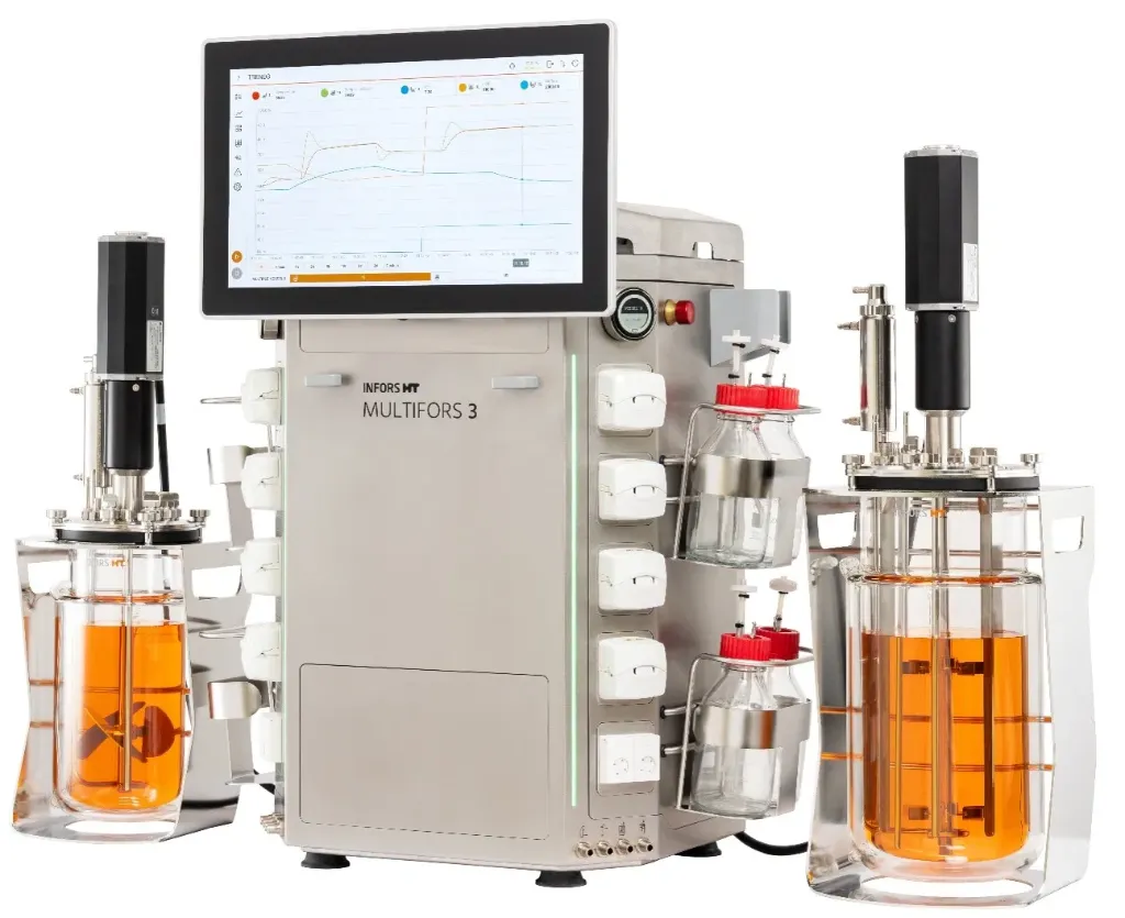 Bioreaktor, Infors Multifors 3, Mammale celler op til 2 x 15 liter