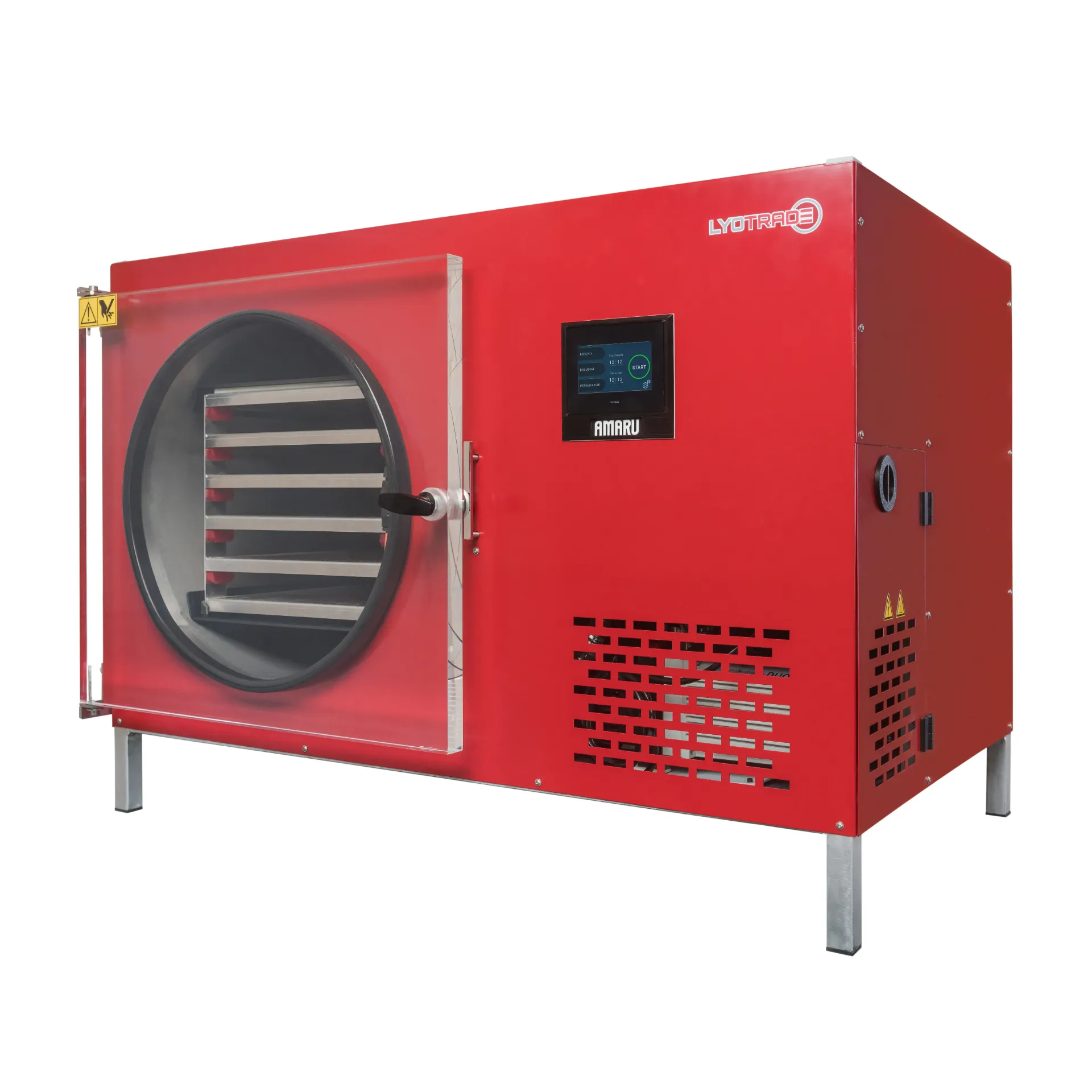 Frysetørrer, Lyotrade AMARU5, 10 kg, 5 hylder, -40°C