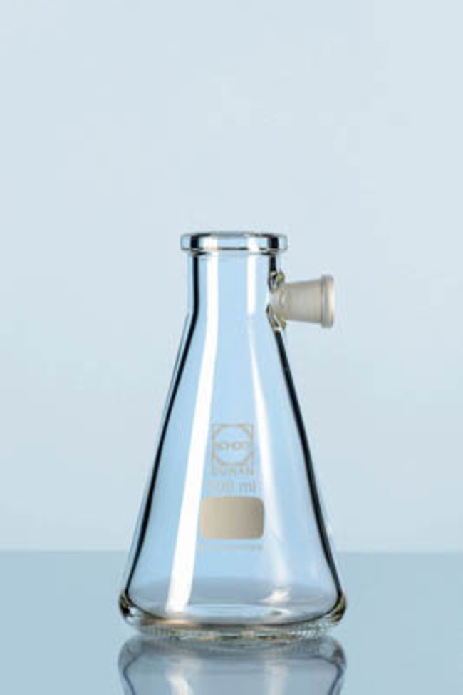 Sugekolbe med tubus, konisk form, 1000 ml