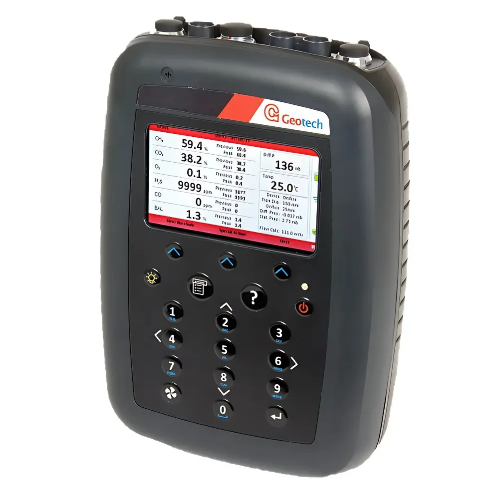Biogas Geotech 5000 analysator, op til 6 gasser