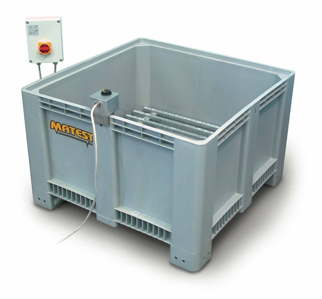 Lagringskar, PE, 650 liter med bundrack