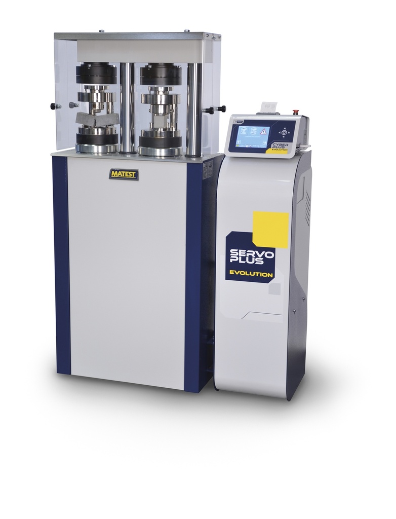 [2375734] Cement tryk-/bøjeprøvepresse, Matest, fuldautomatisk, 300/15 kN, Servo-Plus