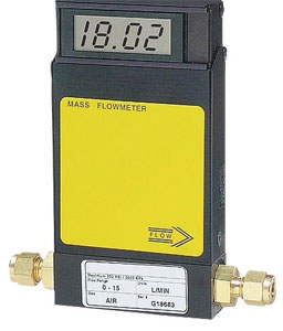 [2432648-36] Gas-masse flowmeter 50 ltr/min. luft/kvælstof