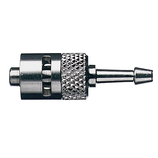 [2441507-27] Fitting, 316 SS, male luer Lock x 1/4" slangestuds