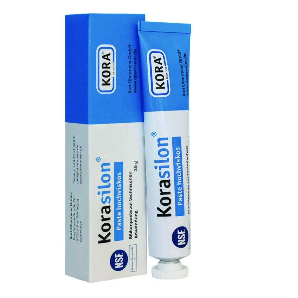 [6324357] Silikone vakuumfedt, KORASILON, -50-200°C, høj viskositet, 100g